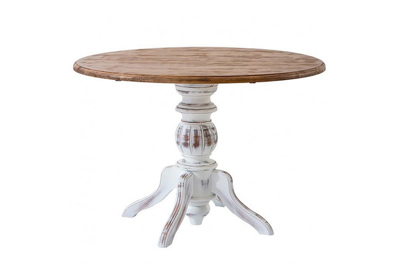 Albero Spisebord 115 cm - Valnøtt/Hvit - Spisebord & kjøkkenbord