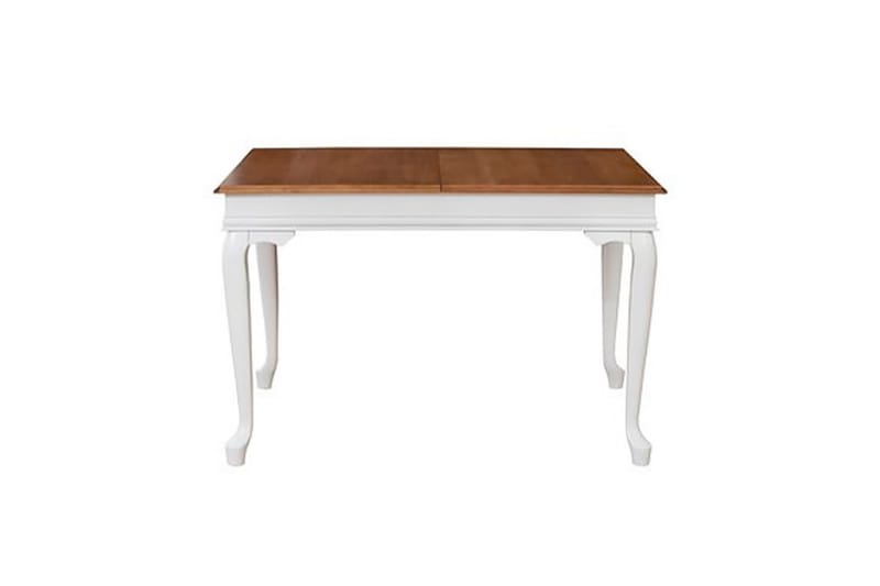 Albero Spisebord 80 cm - Antikk/Hvit - Spisebord & kjøkkenbord