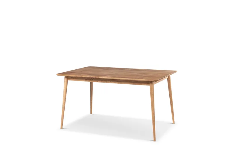 Alborg Spisebord 140x90 cm for 4 personer i heltre, Natur