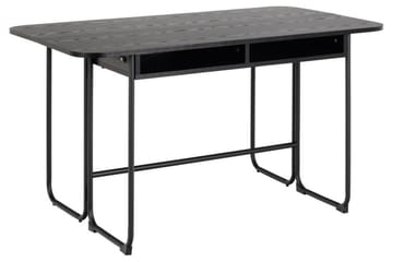 Alborga Spisebord 140 cm Rektangulært - Svart - Møbler - Bord - Spisebord & kjøkkenbord