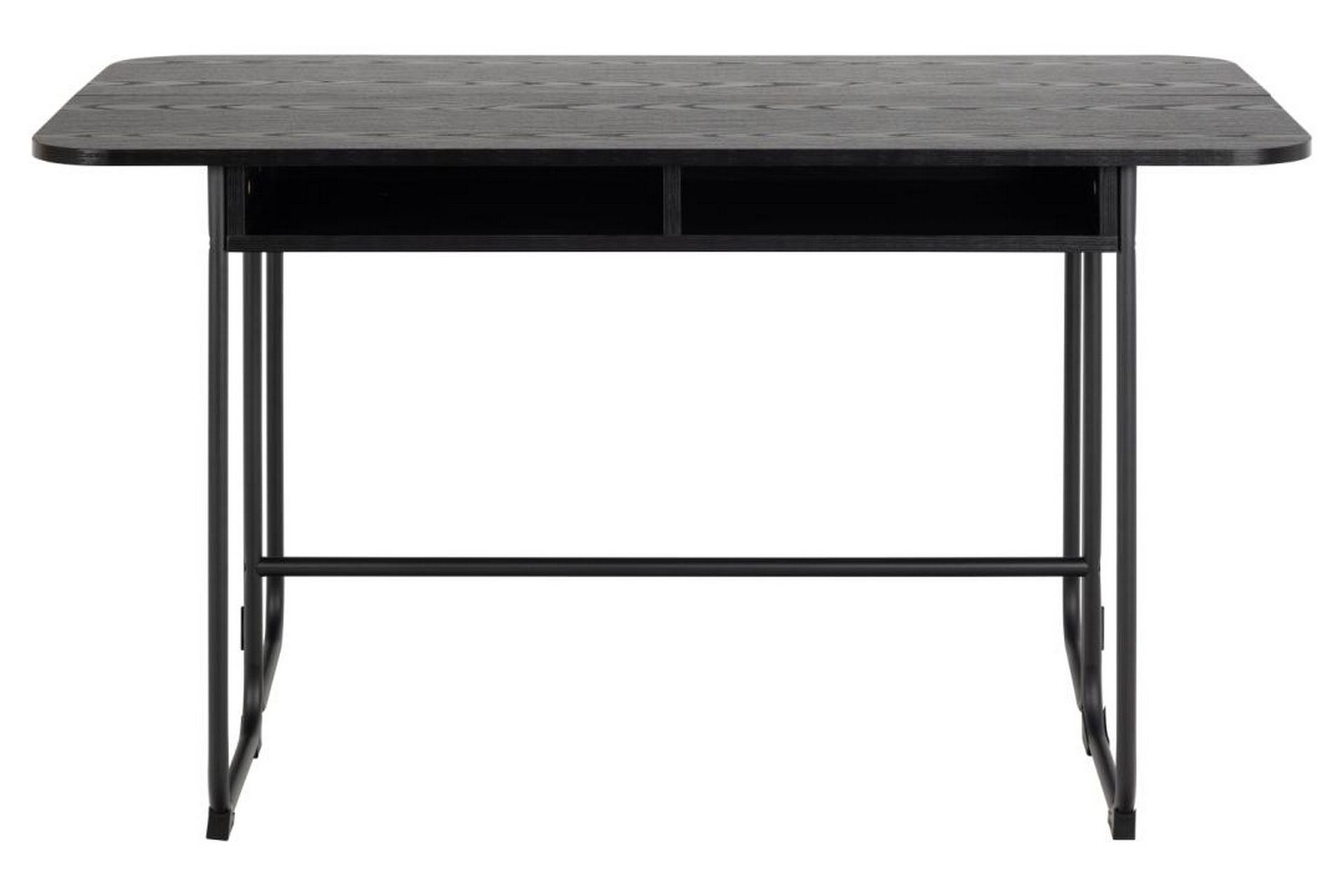 Alborga Spisebord 140 cm Rektangulært - Svart - Møbler - Bord - Spisebord & kjøkkenbord
