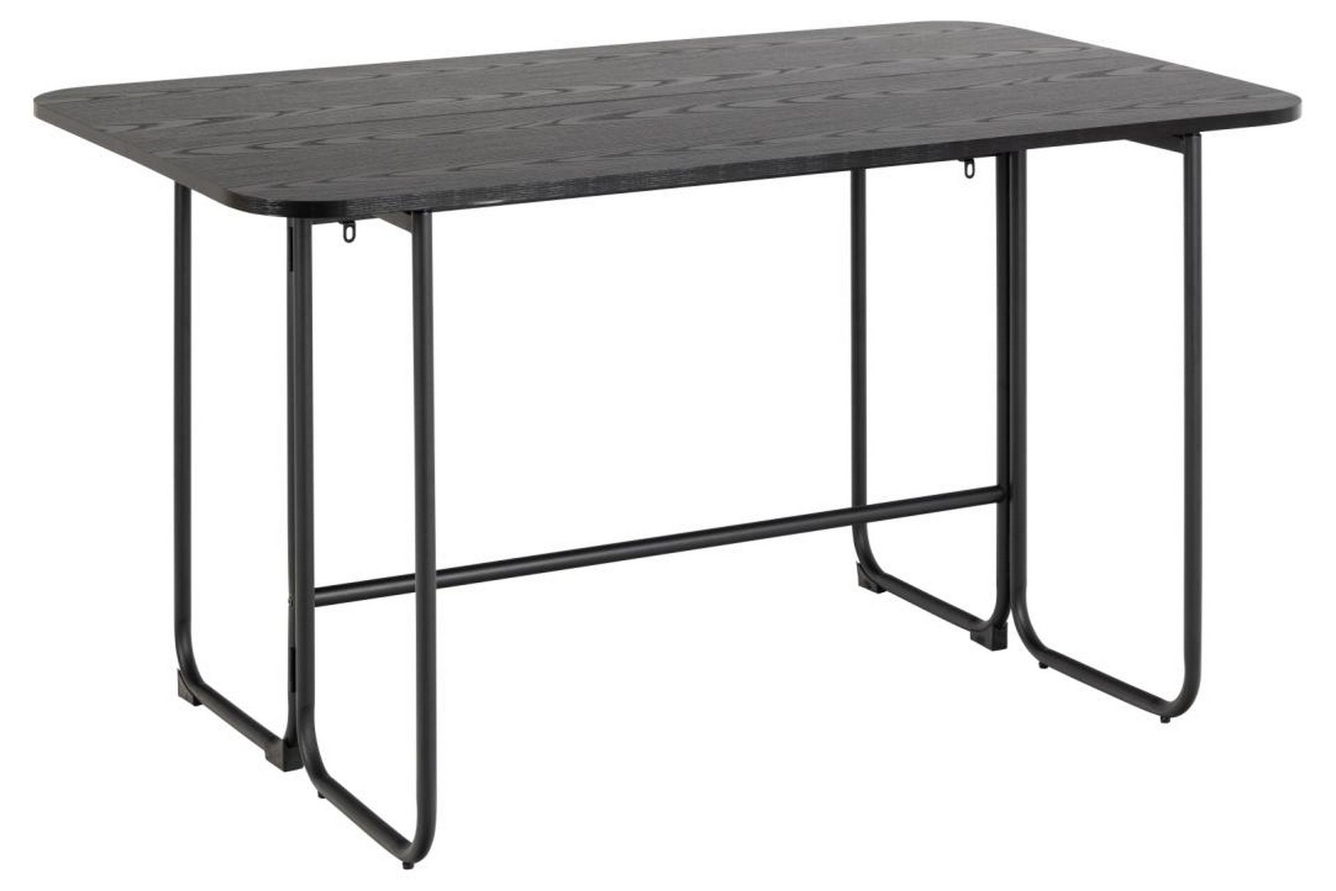 Alborga Spisebord 140 cm Rektangulært - Svart - Møbler - Bord - Spisebord & kjøkkenbord