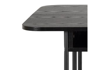 Alborga Spisebord 140 cm Rektangulært - Svart - Møbler - Bord - Spisebord & kjøkkenbord
