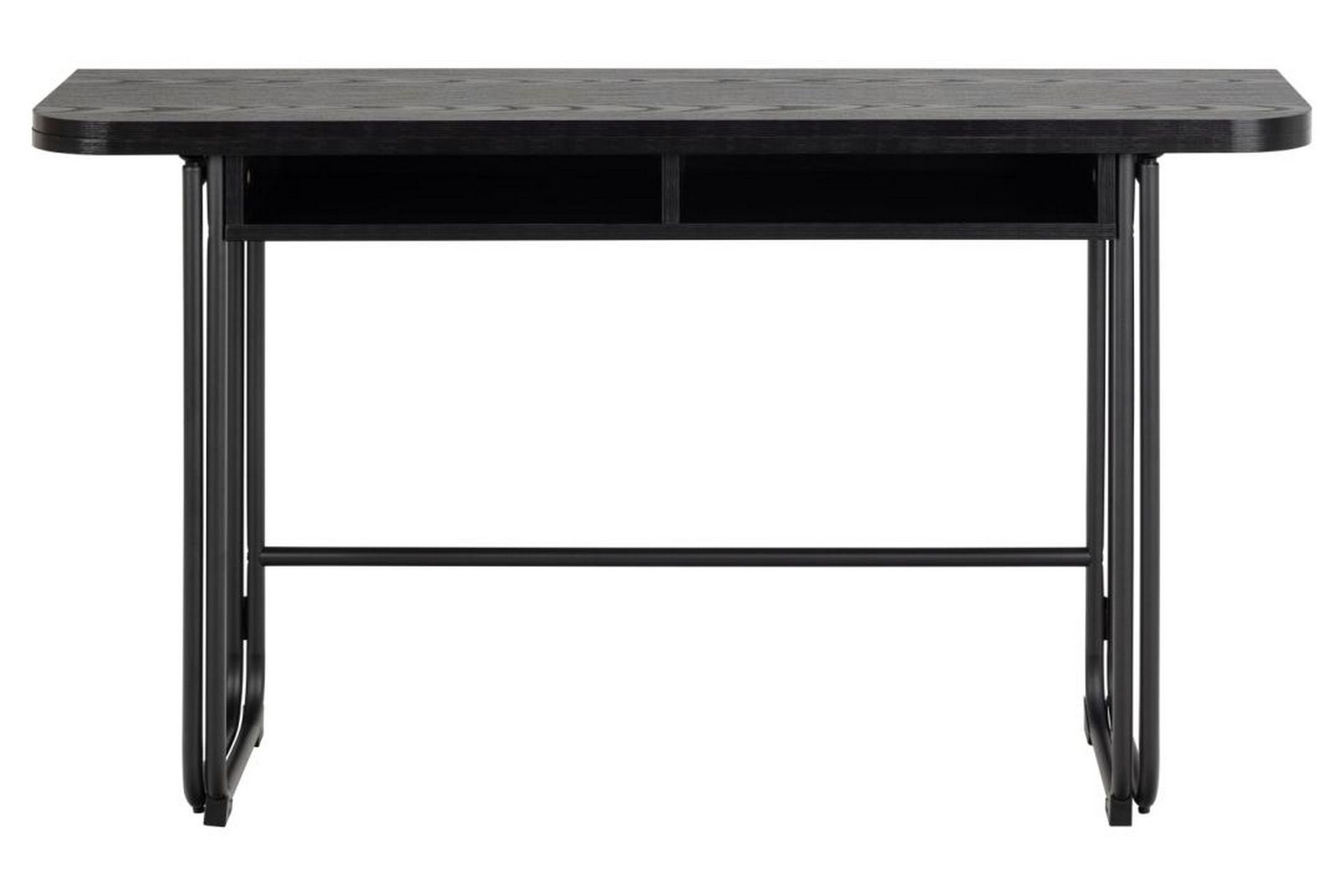 Alborga Spisebord 140 cm Rektangulært - Svart - Møbler - Bord - Spisebord & kjøkkenbord