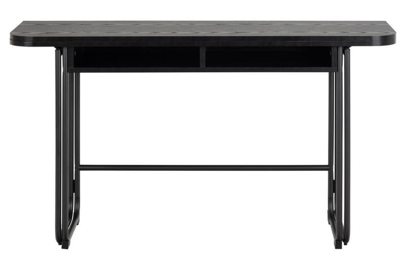 Alborga Spisebord 140 cm Rektangulært - Svart - Møbler - Bord - Spisebord & kjøkkenbord
