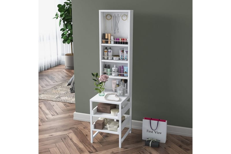 Aldros Sminkebord 35 cm - Hvit - Møbler - Bord - Sminkebord & toalettbord