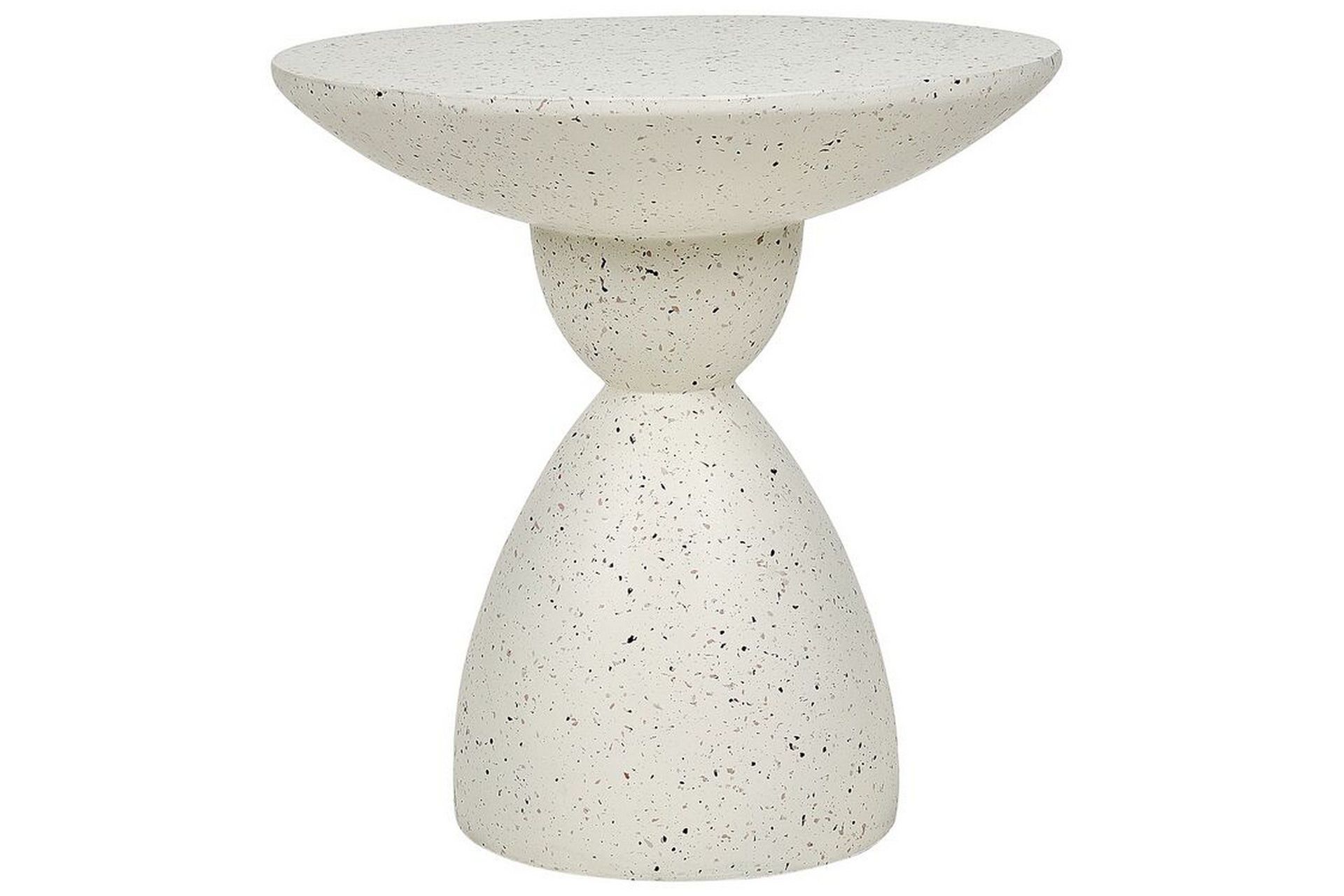 Alezio Sofabord 50 cm Rund - Hvit