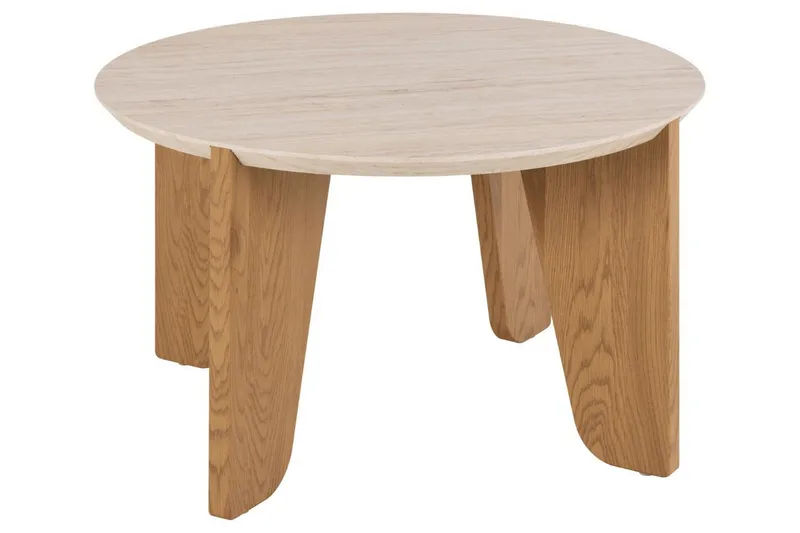 Alkha Sofabord 80 cm - Beige - Møbler - Bord - Sofabord