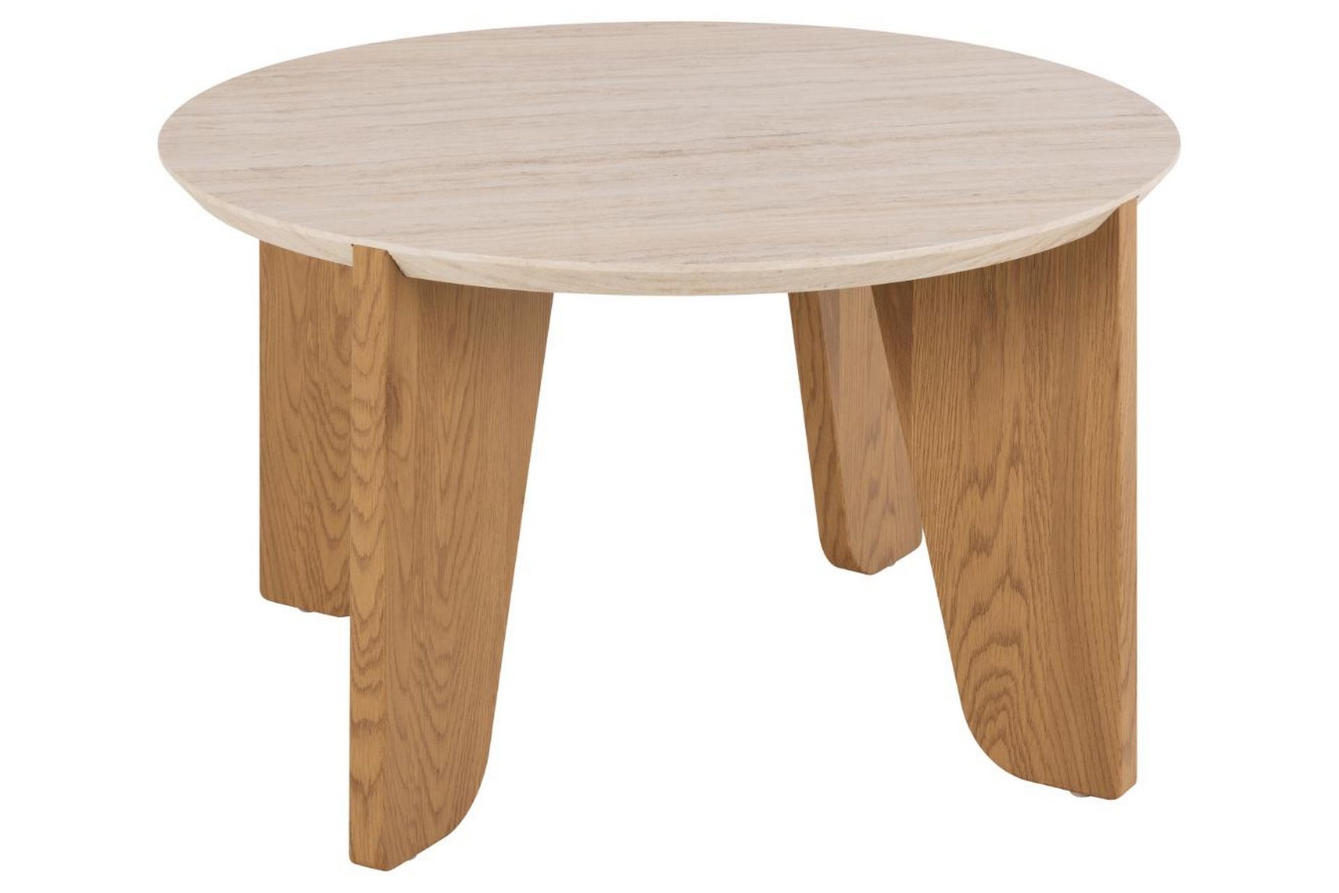 Alkha Sofabord 80 cm - Beige - Møbler - Bord - Sofabord