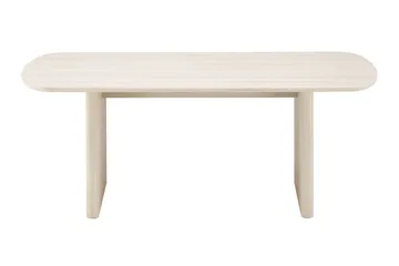 Alma rektangulært sofabord 120 cm i tre - Hvitlasert eik - Møbler - Bord - Sofabord