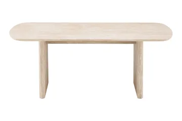 Alma rektangulært sofabord 120 cm i tre - Travertin - Møbler - Bord - Sofabord