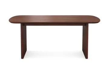 Alma rektangulært spisebord 180 × 90 cm finer - Valnøtt - Møbler - Bord - Spisebord & kjøkkenbord
