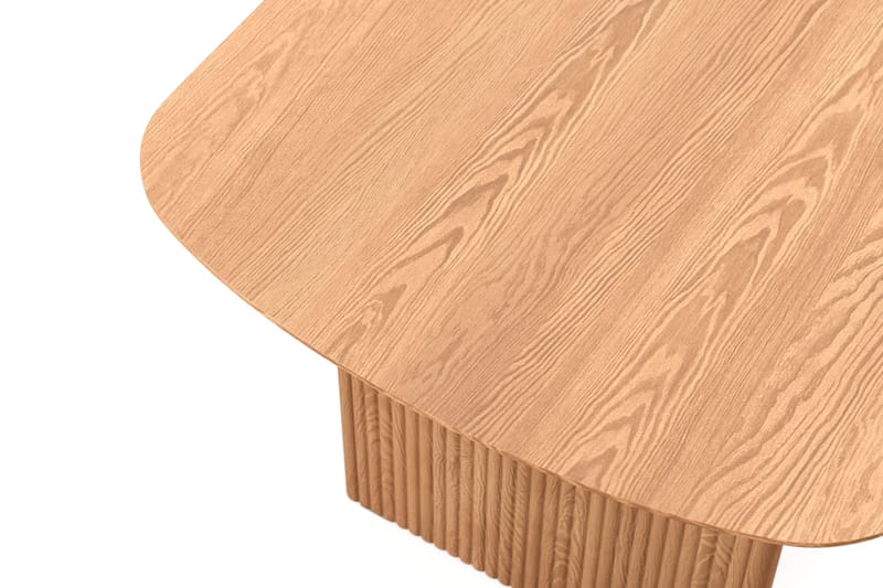 Alma rektangulært spisebord 180x90 cm finér - Eik - Møbler - Bord - Spisebord & kjøkkenbord