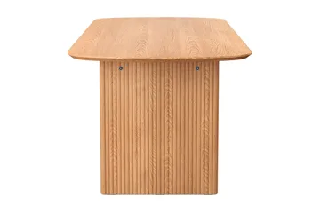 Alma rektangulært spisebord 180x90 cm finér - Eik - Møbler - Bord - Spisebord & kjøkkenbord