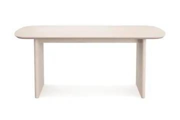 Alma rektangulært spisebord 180x90 cm finér - Hvitlasert eik - Møbler - Bord - Spisebord & kjøkkenbord