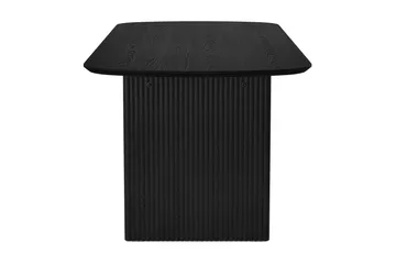 Alma rektangulært spisebord 180x90 cm finér - Svart - Møbler - Bord - Spisebord & kjøkkenbord