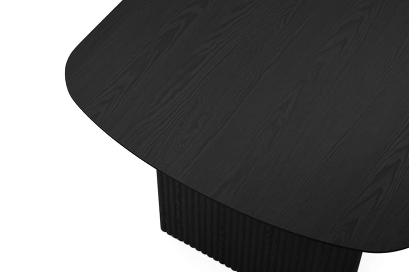 Alma rektangulært spisebord 180x90 cm finér - Svartbeiset eik - Møbler - Bord - Spisebord & kjøkkenbord