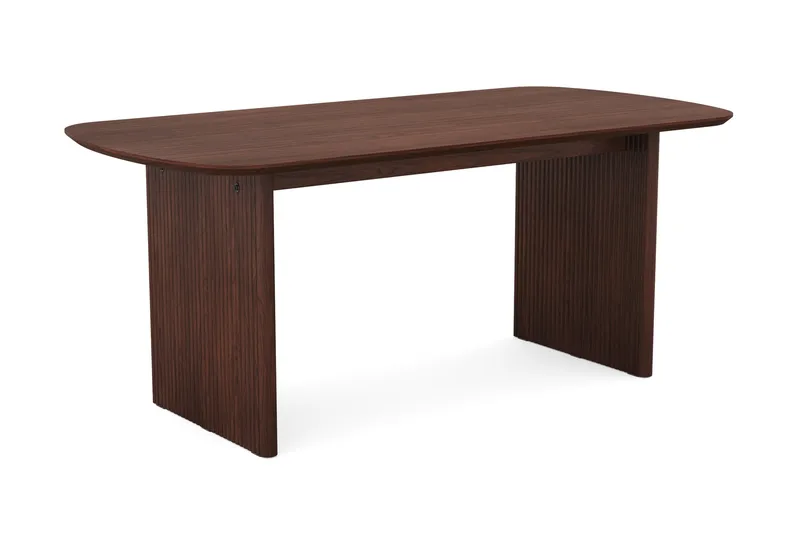 Alma rektangulært spisebord 180x90 cm finér, Valnøtt