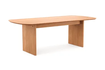 Alma rektangulært spisebord 220x100 cm finér