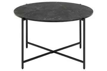 Almina Sofabord 70 cm - Svart - Møbler - Bord - Sofabord