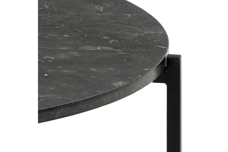 Almina Sofabord 70 cm - Svart - Møbler - Bord - Sofabord