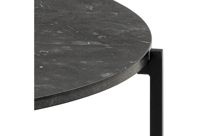 Almina Sofabord 70 cm - Svart - Møbler - Bord - Sofabord