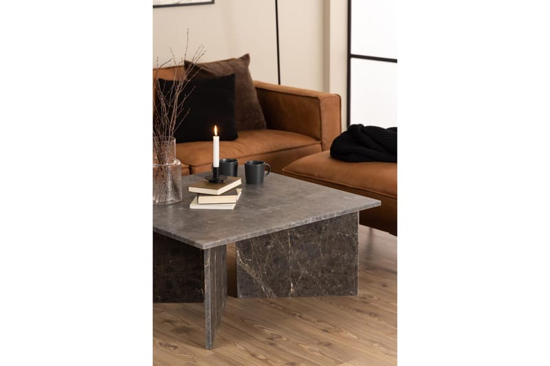 Alruba Sofabord 90 cm - Brun - Møbler - Bord - Sofabord