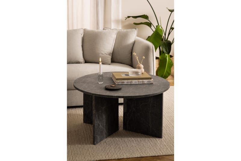 Alruba Sofabord 90 cm - Brun - Møbler - Bord - Sofabord