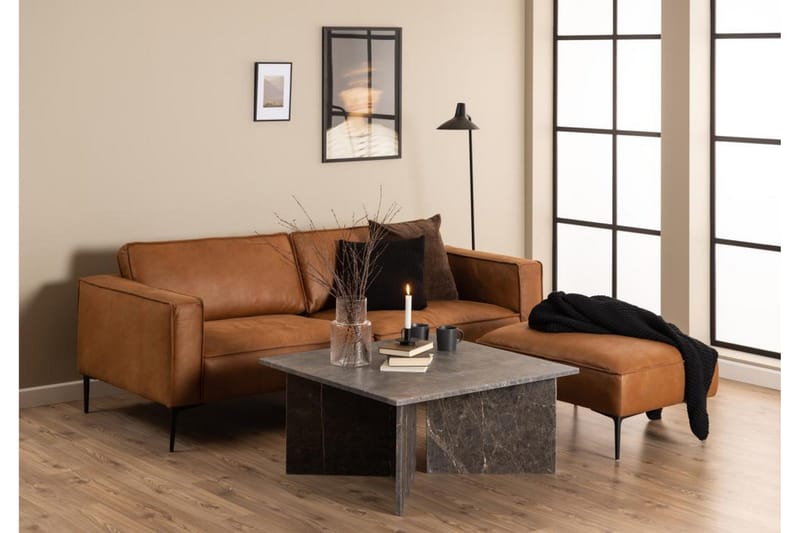 Alruba Sofabord 90 cm - Brun - Møbler - Bord - Sofabord