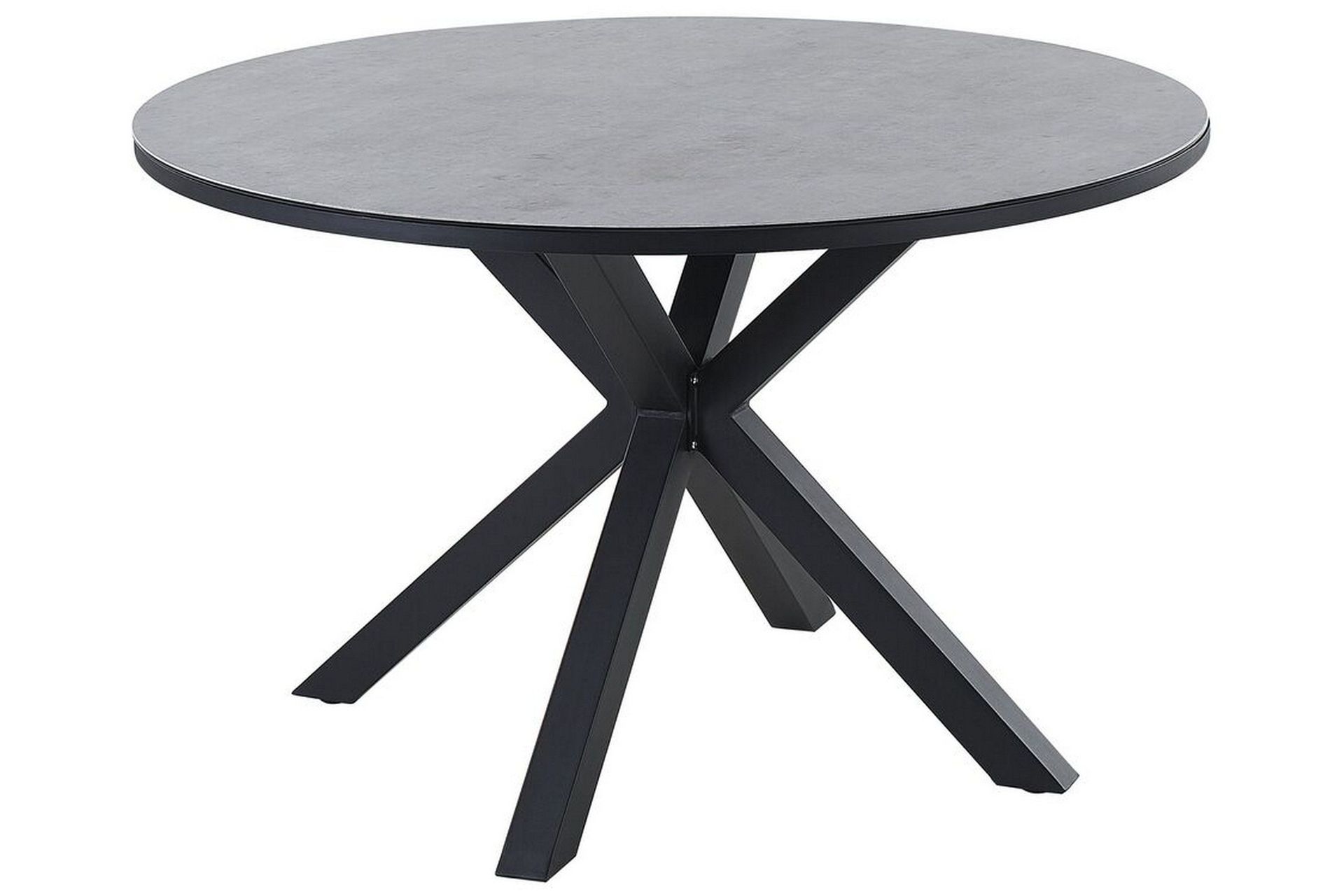 Altona Spisebord 120 cm - Svart/Grå
