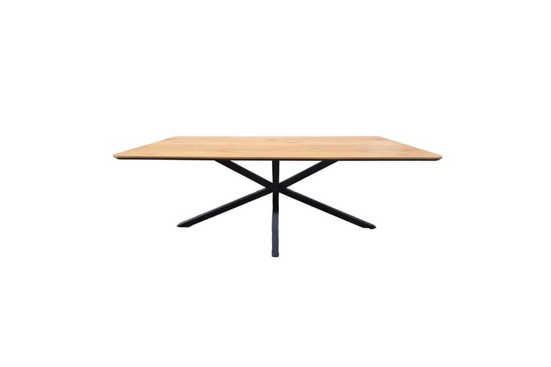 Ankar Spisebord 200 cm Rektangulært - Natur - Møbler - Bord - Spisebord & kjøkkenbord