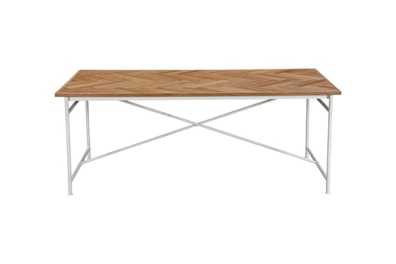 Antwerp Spisebord 200 cm - Hvit - Spisebord & kjøkkenbord