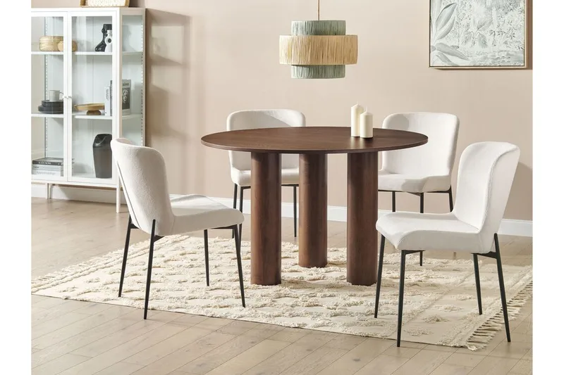 Appelle Spisebord 120 cm - Mørkebrun - Møbler - Bord - Spisebord & kjøkkenbord