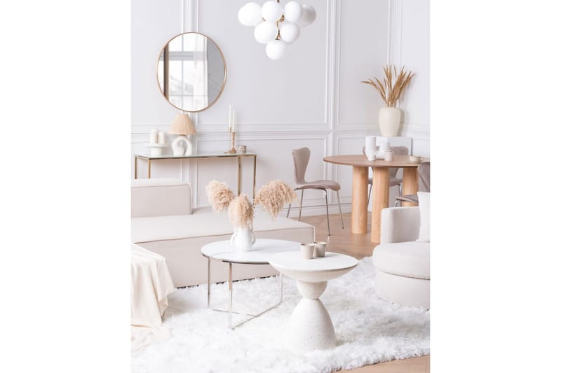 Appelle Spisebord 120 cm Rund - Lysebrun - Møbler - Bord - Spisebord & kjøkkenbord