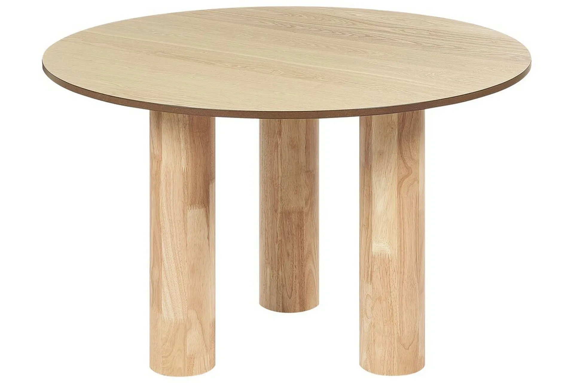 Appelle Spisebord 120 cm Rund - Lysebrun