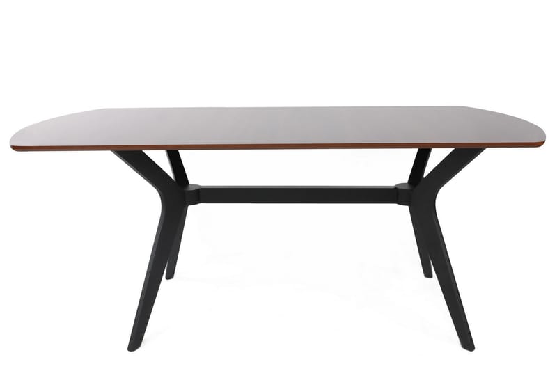 Aresine Spisebord 180 cm - Brun/Svart - Spisebord & kjøkkenbord
