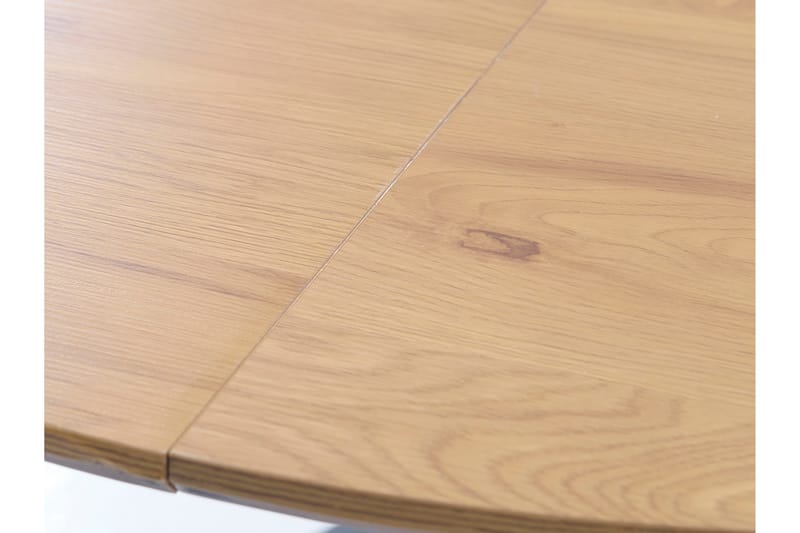 Armando Spisebord 120 cm Rundt - Svart/Beige - Møbler - Bord - Spisebord & kjøkkenbord