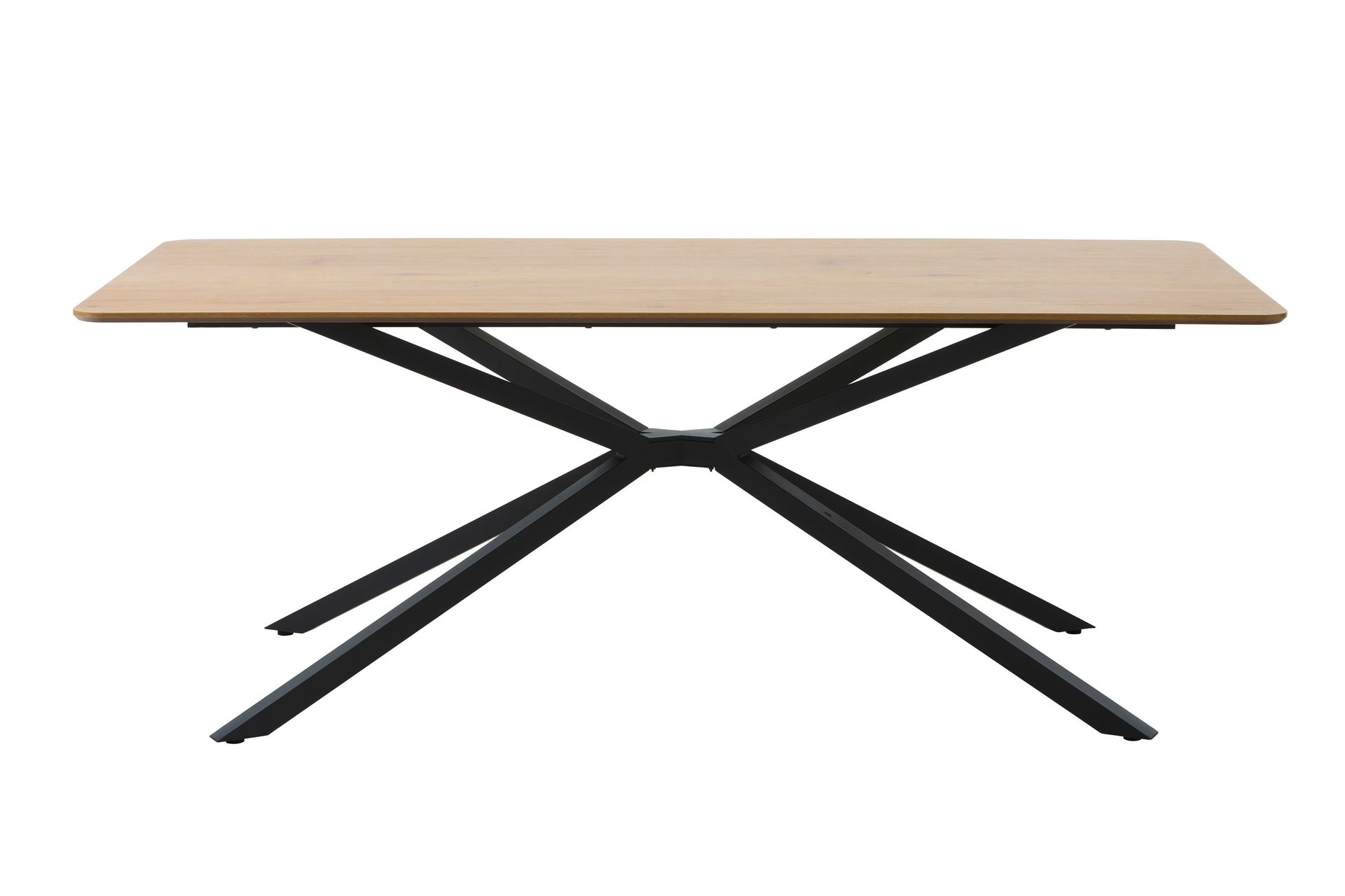 Armando Spisebord 160 cm Rektangulært - Svart/Beige - Møbler - Bord - Spisebord & kjøkkenbord