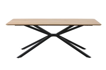 Armando Spisebord 160 cm Rektangulært - Svart/Beige - Møbler - Bord - Spisebord & kjøkkenbord