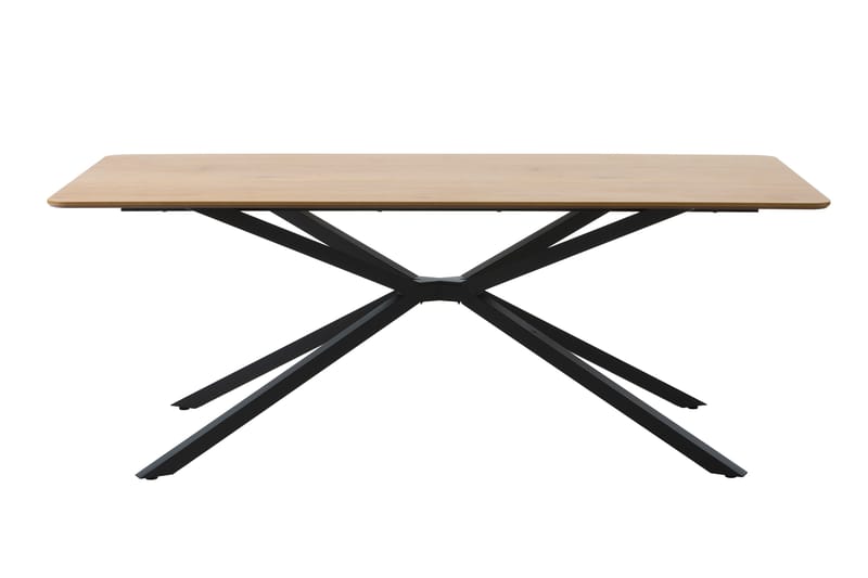 Armando Spisebord 160 cm Rektangulært - Svart/Beige - Møbler - Bord - Spisebord & kjøkkenbord