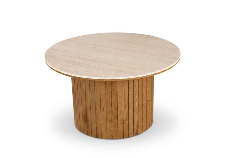 Arvo Salongbord Rundt 80 cm - Eik - Møbler - Bord - Sofabord