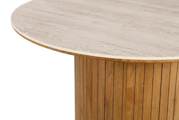 Arvo Spisebord Rundt 120 cm - Eik - Møbler - Bord - Spisebord & kjøkkenbord