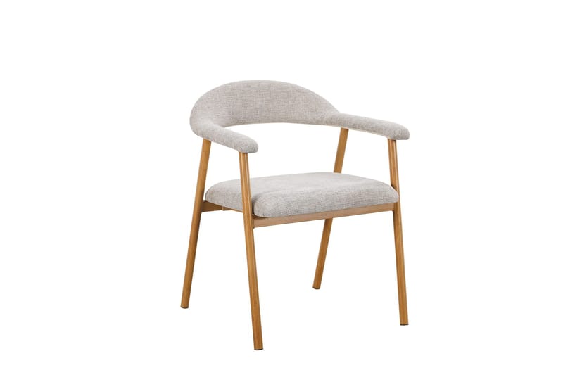 Arvo Spisegruppe rund 120 cm Eik med 4 Ronja Spisestoler - Eik - Møbler - Bord - Spisegrupper