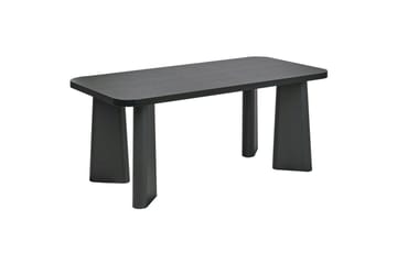 Atlin Rektangulært Spisebord 180 cm i Mørkt Tre - Svart - Møbler - Bord - Spisebord & kjøkkenbord
