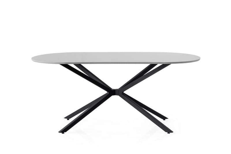 Aura Spisebord 180 cm Rektangulært, Lys grå