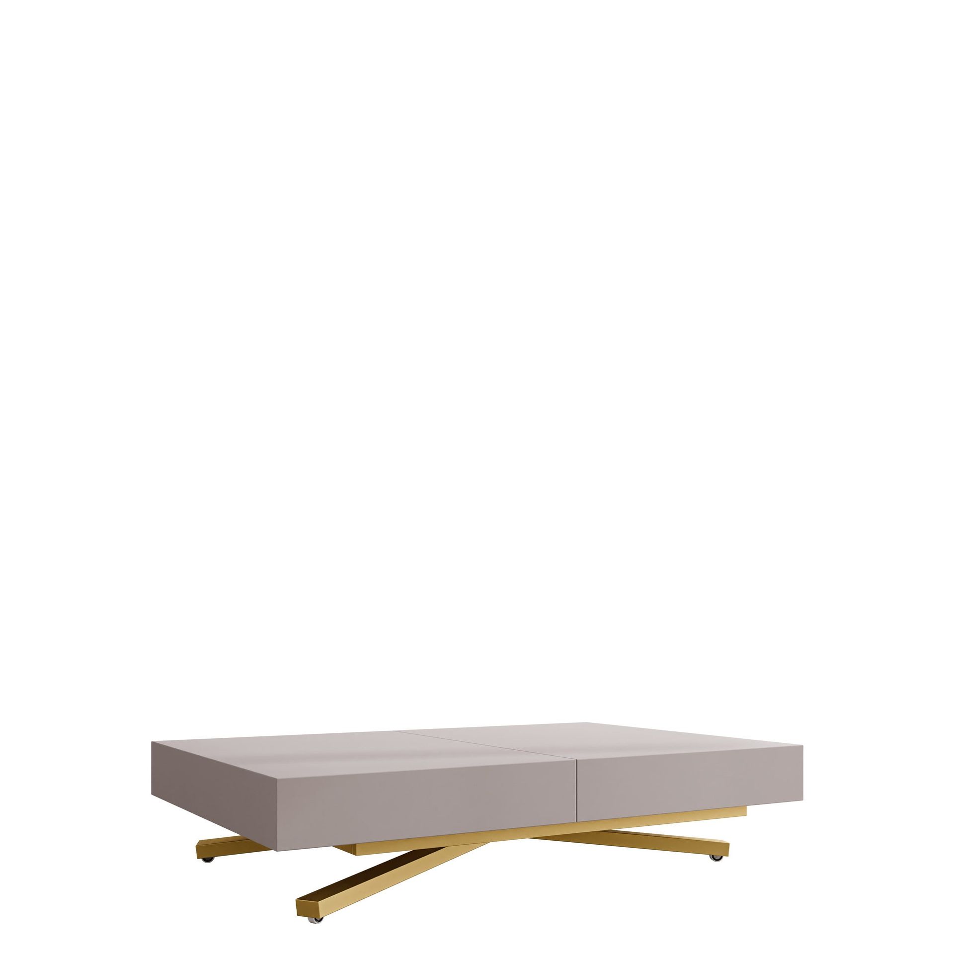 Avendi sofabord 120 cm - Gull/beige