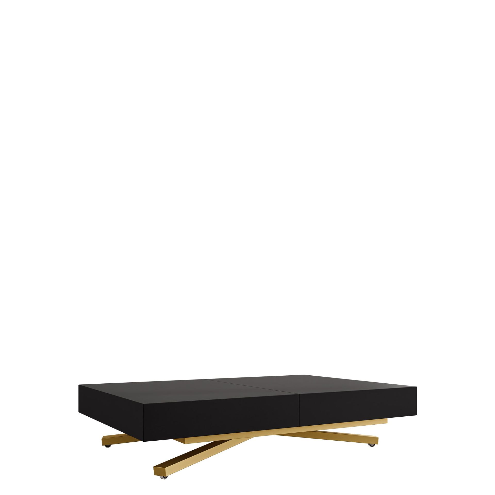 Avendi sofabord 120 cm - Gull/svart