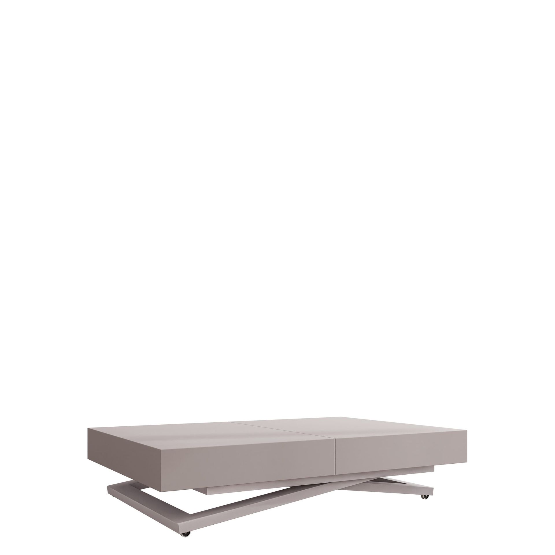 Avendi sofabord 120 cm - Sølv, beige