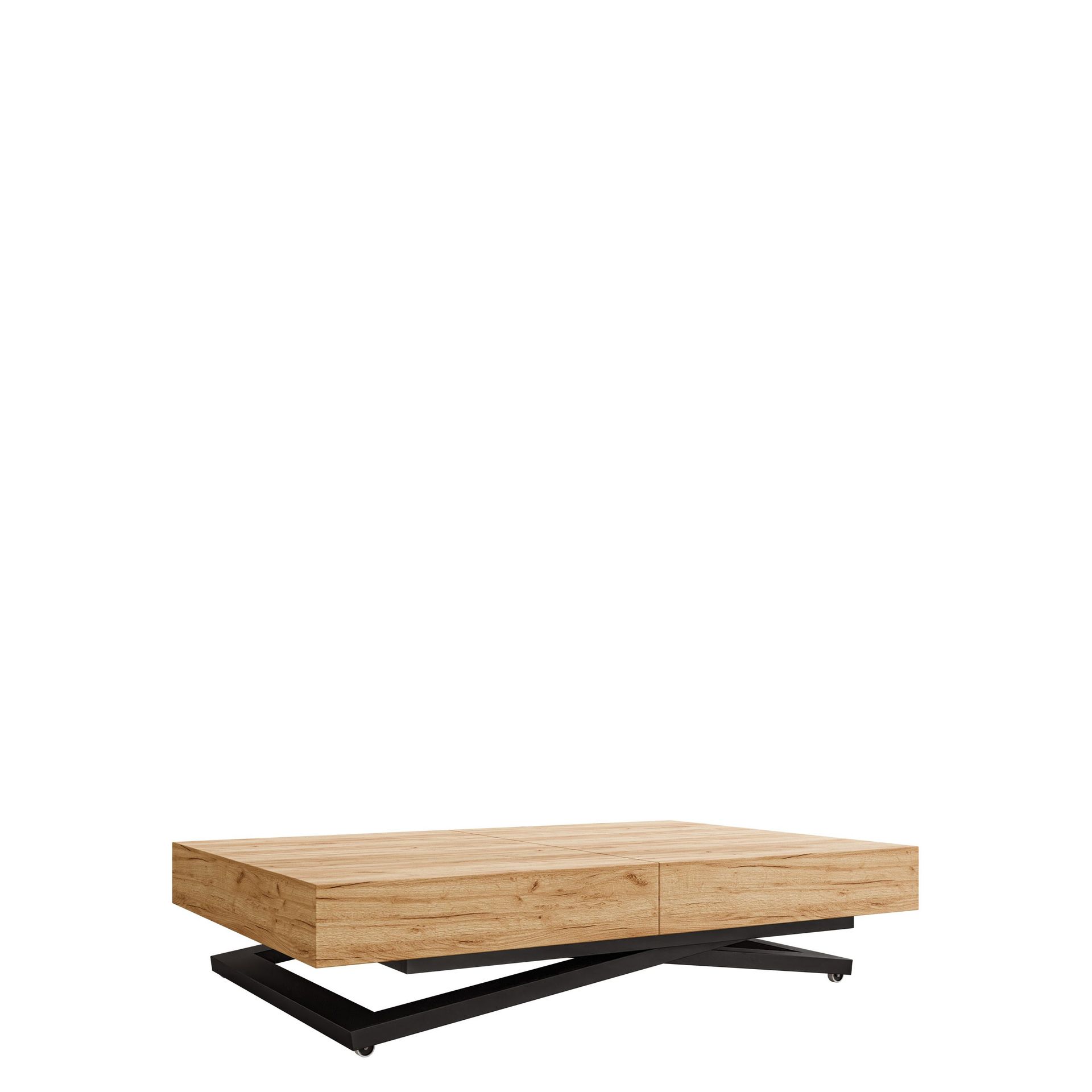Avendi sofabord 120 cm - Svart, natur