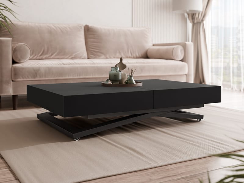 Avendi sofabord 120 cm - Svart, svart - Møbler - Bord - Sofabord